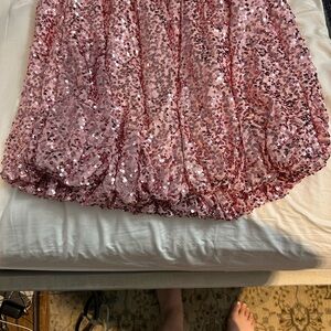 Sequin Pink Skirt NWOT